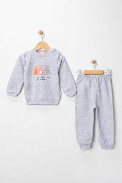 MyPrettyBaby Stay Together Printed 100% Cotton Two-Piece Seasonal Fabric Top and Bottom 2-Piece Set