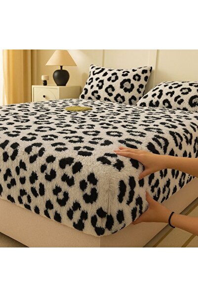 Casa-Textile Cocolino cover, embossed pattern, with elastic + 2 pillowcases, double bed
