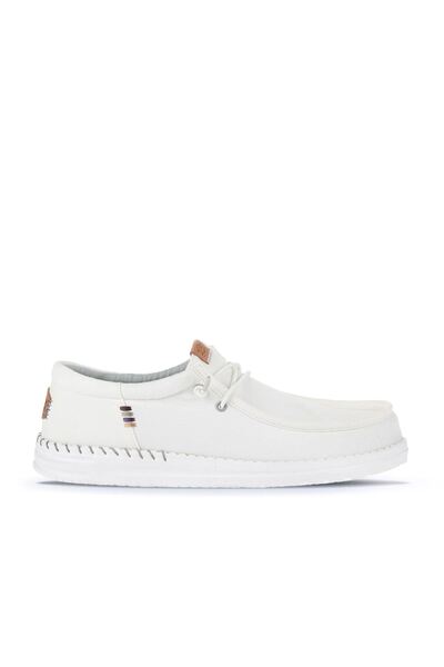 Bueno Shoes Hey Dude Stone Whıte Hd Hey Dude Wally Break Stitch Ανδρικά Παπού...