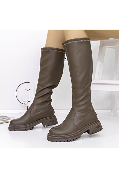 FORMAZIONE Γυναικείες Μπότες 8018 Χακί