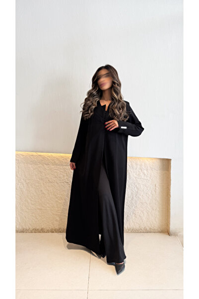 AYA MW1780 - Blazer Abaya in Cobra Fabric -