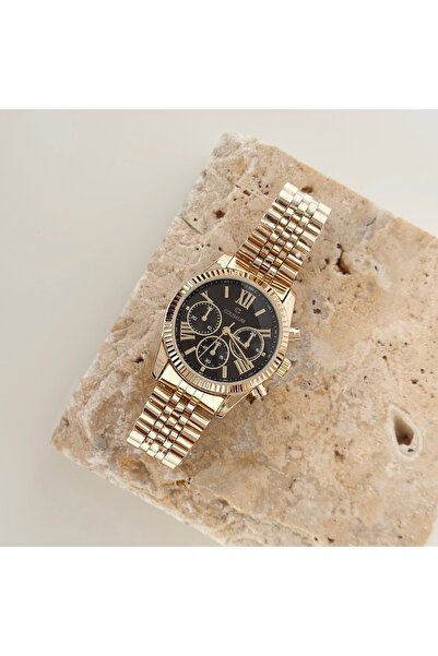 Vesce Atelier Stor Gold Saat Siyah Translates To: Stor Gold Saat Black