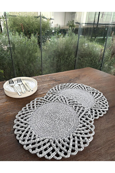 Home Inn Home Textile Set of 2 American Tablecloths-Stain Resistant 33 X 33 cm