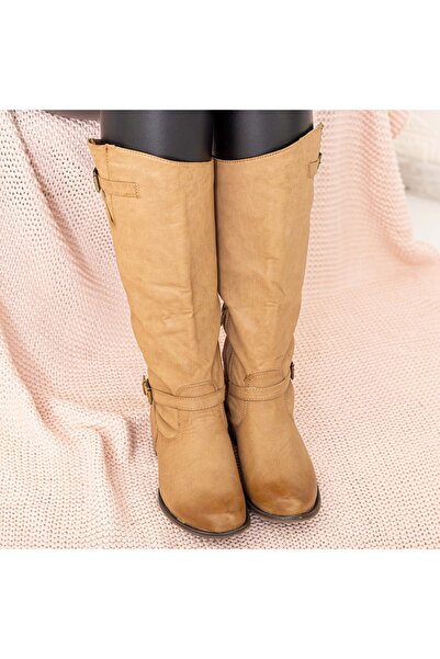 mei Γυναικείες Μπότες LE115 Χακί