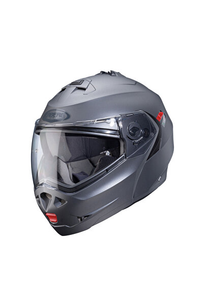 Caberg DUKE XTOUR ÇENE AÇILIR MOTOSİKLET KASKI MAT GUN METAL MAT TİTANİUM