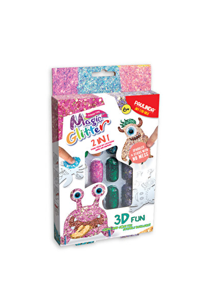 Strigo SET CREATIV „MAGIC GLITTER” CREAȚI-VĂ PROPRIUL MOSTRU 3D_2