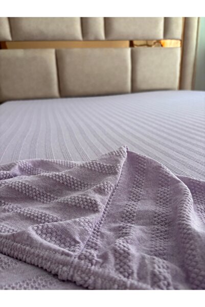 Demya Home 100% Cotton Single / Double Fitted Sheet (1St Layer) Class Domestic Production)