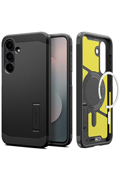 Spigen Tough Armor MagSafe case for Samsung Galaxy S25 FE, black