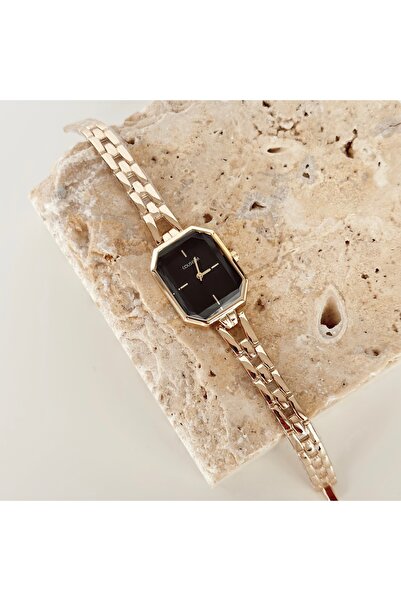 Vesce Atelier Angulaire Gold Saat Si̇yah