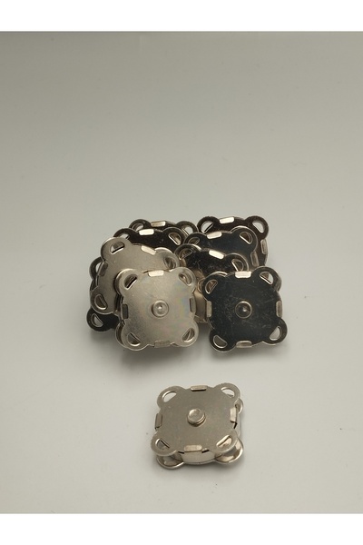 Zeyora Magnetic Snap Fasteners Sewable (10 Pieces), Bag Accessory