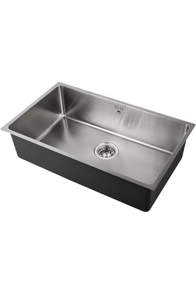 MILLEN حوض غسيل فردي فاخر مثبت أسفله وأعلى - فولاذ مقاوم للصدأ 304، عازل للصو...