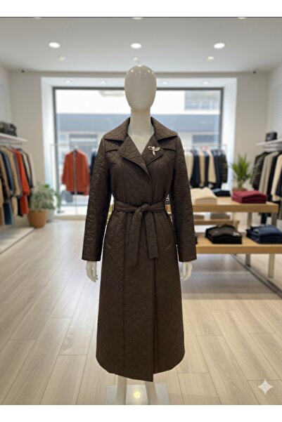 fariza tekstil حزام مزود بمشبك مع تفاصيل البروش