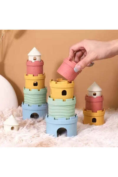 OEM Jucarie interactiva pentru bebelusi – Turn de stivuire