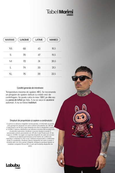 OEM Labubu Oversized t-shirt for men