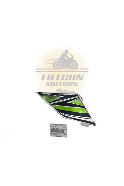 Kawasaki Z800 Sağ Yan Grenaj Sticker Yeşil Orijinal 56069-2581