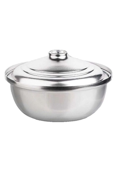 ÇEÇEN HOME 24 Cm Kapaklı Alüminyum Helvane Tenceresi, Helva Tenceresi, Alimin...