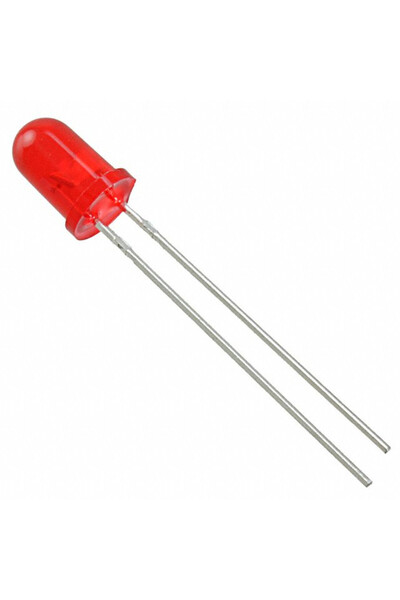 OPTOSUPPLY LED 5mm red 3-5V with flashing convex front side OSR5MP5A34A-6.8HZ