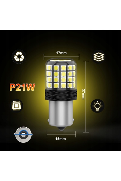 Other P21W LED XSTORM REVERSE BULB CAN POWER