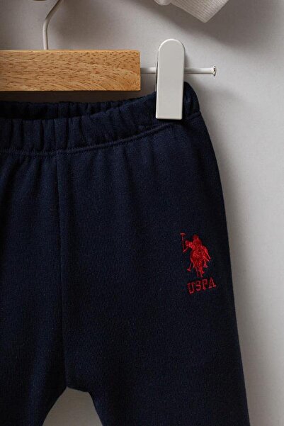 U.S. Polo Assn. Kids U.S. Polo Assn. Usb2565 Baby Boy 2-Piece Set