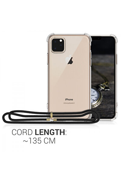 KWmobile Case for Apple iPhone 11 Pro Max, Silicone, Transparent, 49741.07