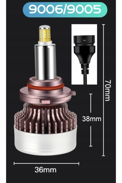 Other XSTORM LED BULBS HB3 HB4 160W 360° 25000LM CAN