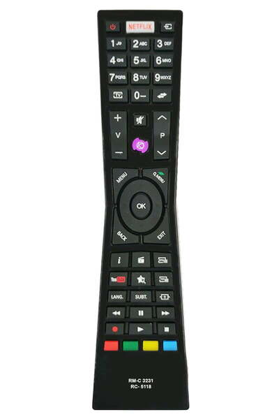 OEM Compatible TV remote control Vestel RM-C3231 RC-5118 IR 1423 (323)