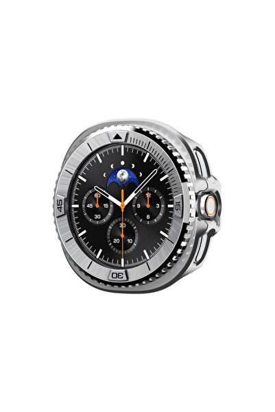 Spigen Ramă protectoră pentru Samsung Galaxy Watch8 Classic, argintie