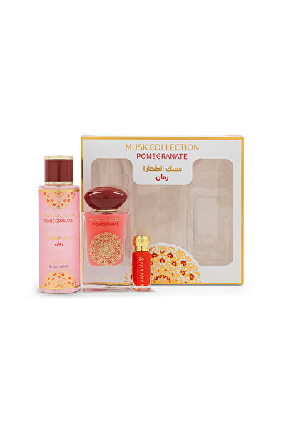 Gulf Orchid Musk collection with a pomegranate scent