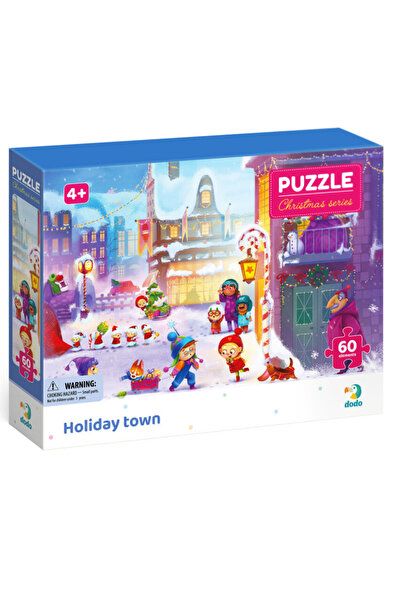 Other CHRISTMAS TOWN PUZZLE 60 PIECES A LOVELY PUZZLE FOR THE YOUNGEST