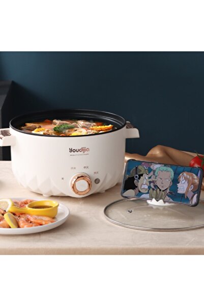 Muchmy Large Double Layers Cooking Pot Rice Noodles Eggs Cooker Bioler Electric Steamer - 3L