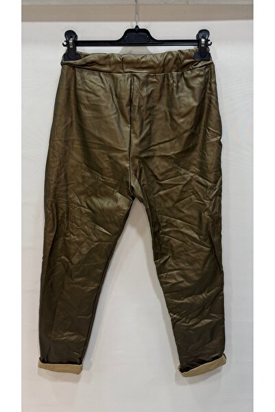 della moor Γυναικείο παντελόνι από τεχνητό δέρμα Ιταλικού τύπου