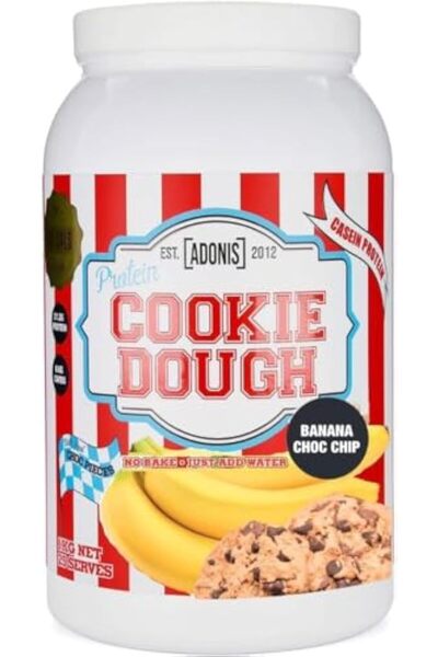 Adonis Gear عجينة كوكيز البروتين بالموز ورقائق الشوكولاتة 1 كجم