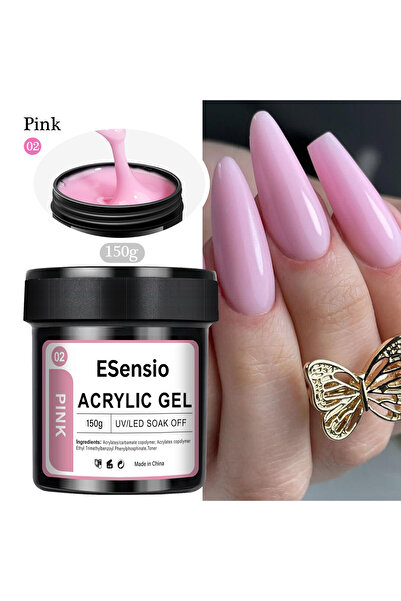ESensio 150 ml Elite Pink UV Nail Gel – UV Nail Gel Finish Glossy, Pink