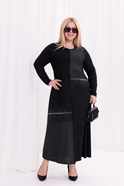 Siyezen Plus Size Sparkling Dress