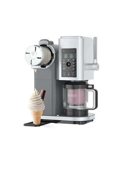 Ninja Swirl by CREAMi Soft Dondurma ve Tatlı Makinesi- 13 Fonksiyonlu ve Ekst...