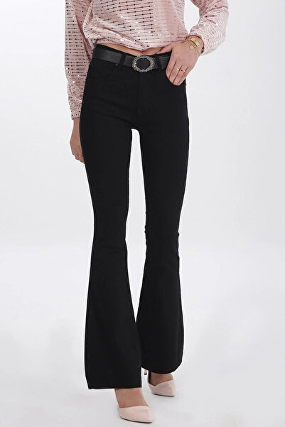 kleshus Γυναικείο τζιν παντελόνι ισπανικού τύπου Çnr Flare Νέο Hsn