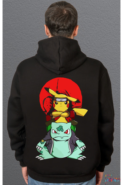 Bumeta سترة ناروتو بيكاتشو بالبازار بولباساور أنيمي إنغري نينجا اليابانية للج...