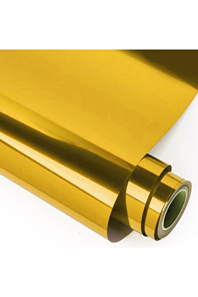 ALPJOY لفة معدنية ذهبية 68 سم × 100 متر
