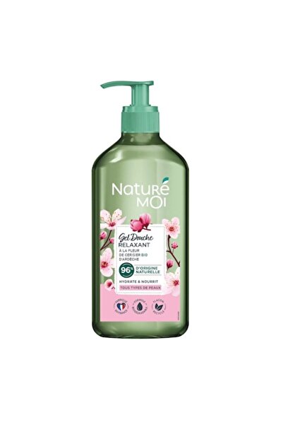 Nature Moi Gel de duș relaxant cu flori de cireș, 500 ml