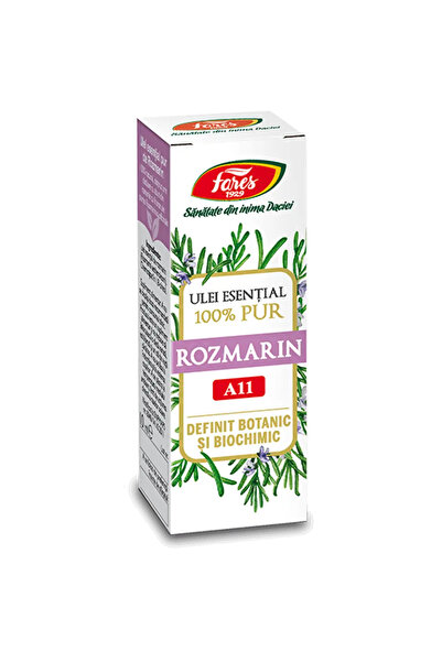 Fares Rozmarin, ulei esențial 100% pur, definit botanic și biochimic -