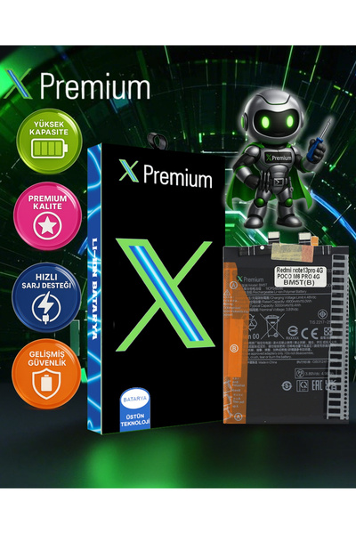 Genel Markalar Xpremium Poco X6 Pro Uyumlu Batarya Pil Süper Yüksek Kalite 49...