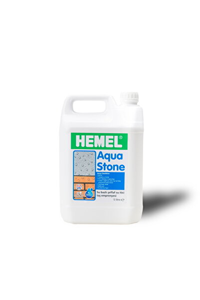Hemel Aqua Stone Su Bazlı Doğal Taş Koruyucu Emprenye Şeffaf 5 Lt
