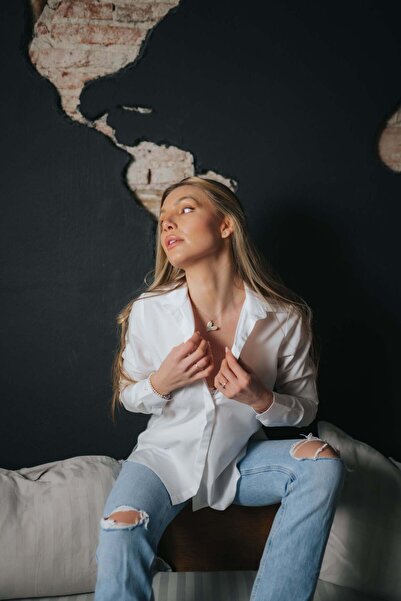 Suavette Classic White Shirt (no pocket) - Cotton & Bamboo Fiber