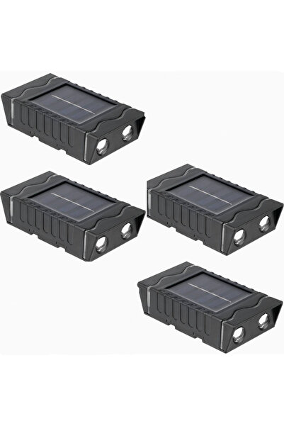 Tai Set 4 lampi solare de perete cu iluminare sus jos 4 LED