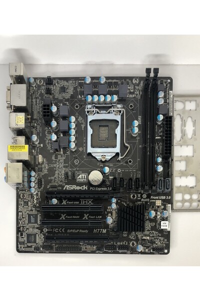 ASROCK Z77 Pro3 LGA1155 DDR3 Anakart Refrubished