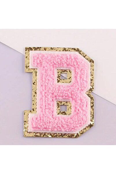 alisa B Harfi Termos Çanta Uyumlu Kendinden Yapışkanlı Harf