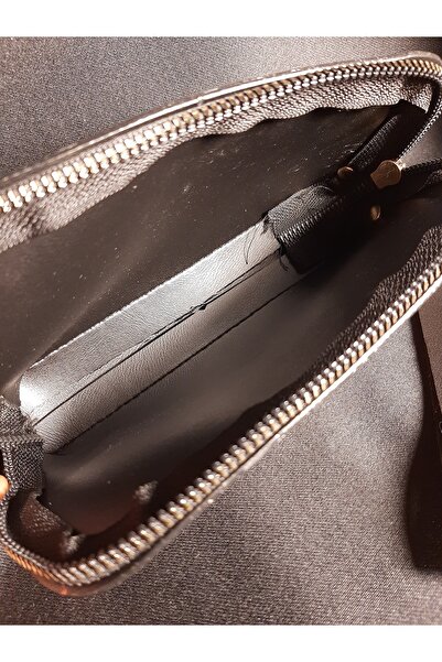 MRYart Black Color Black Rectangular Faux Leather Wallet