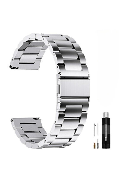 Nextron Huawei Watch Gt6 Pro 46mm Gt6/Gt5 Pro/Gt5/Gt4/Gt 3/Gt 2/Gt 2e/Gt Uyumlu 22mm Paslanmaz Çelik Kordon