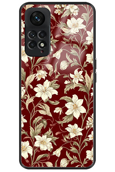 WANNA PROTECT جراب هاتف شاومي ريدمي نوت 11S فاخر بنمط أنيق ولامع مع حماية للك...