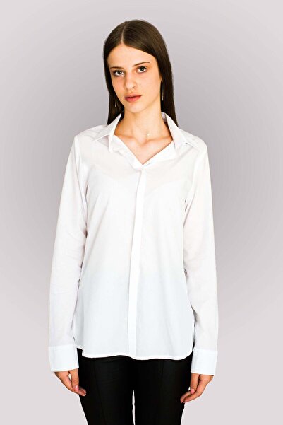 Suavette Classic White Shirt (no pocket) - Cotton & Bamboo Fiber